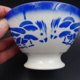 Bowl with earthenware parrots from Badonviller - circa 1940