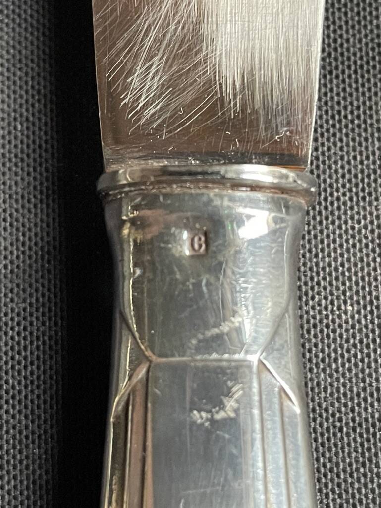 Serving cutlery in Apollonox case – Art Deco