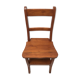 Vintage library stepladder chair