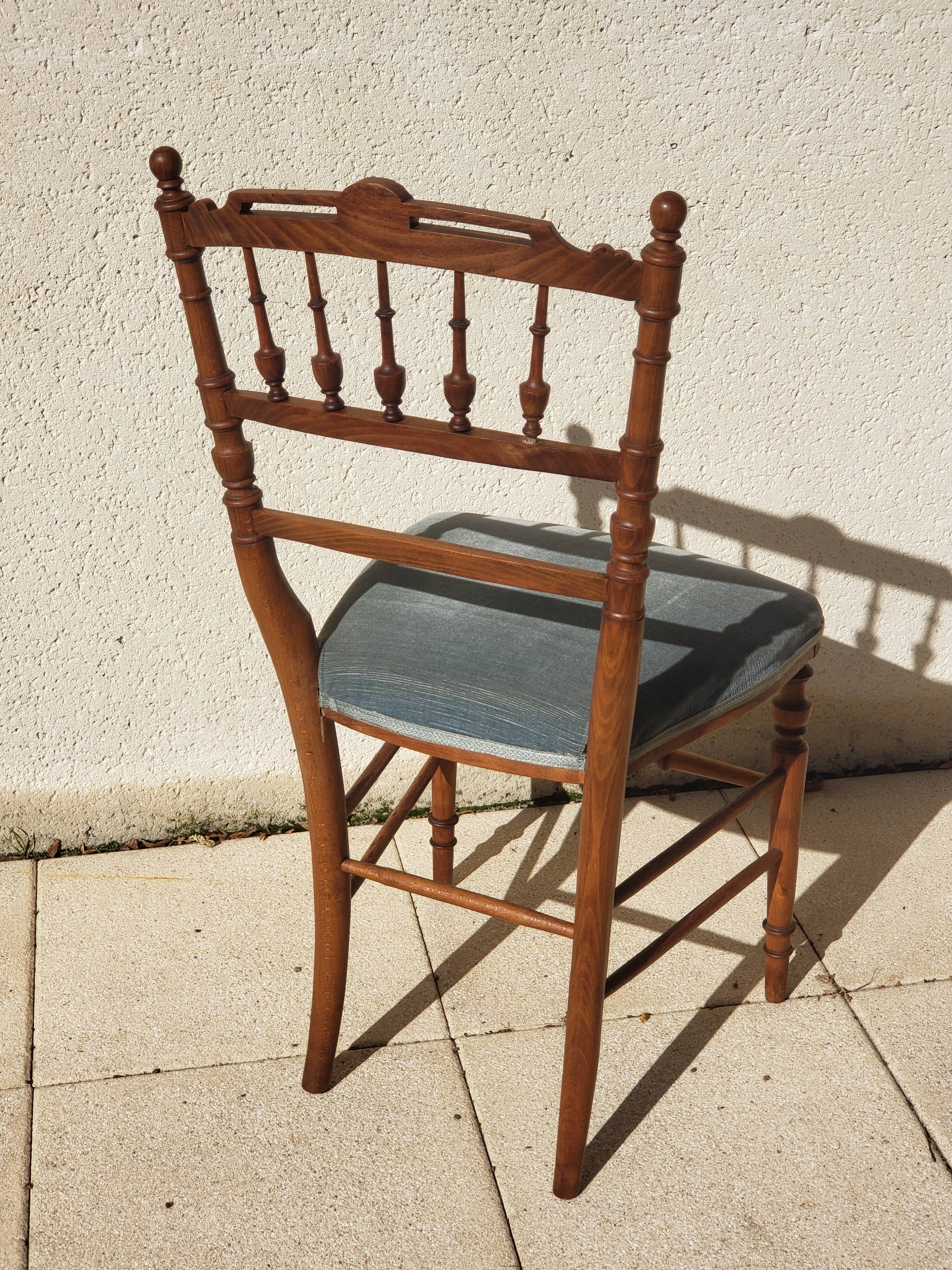 2 chaises anciennes style Napoléon III