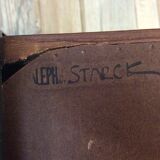 Set of 6 costes chairs by Philippe Starck, Aleph Driade edition