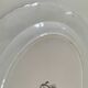 Antique oval plate Johnson Brothers "Lotus" blue, England