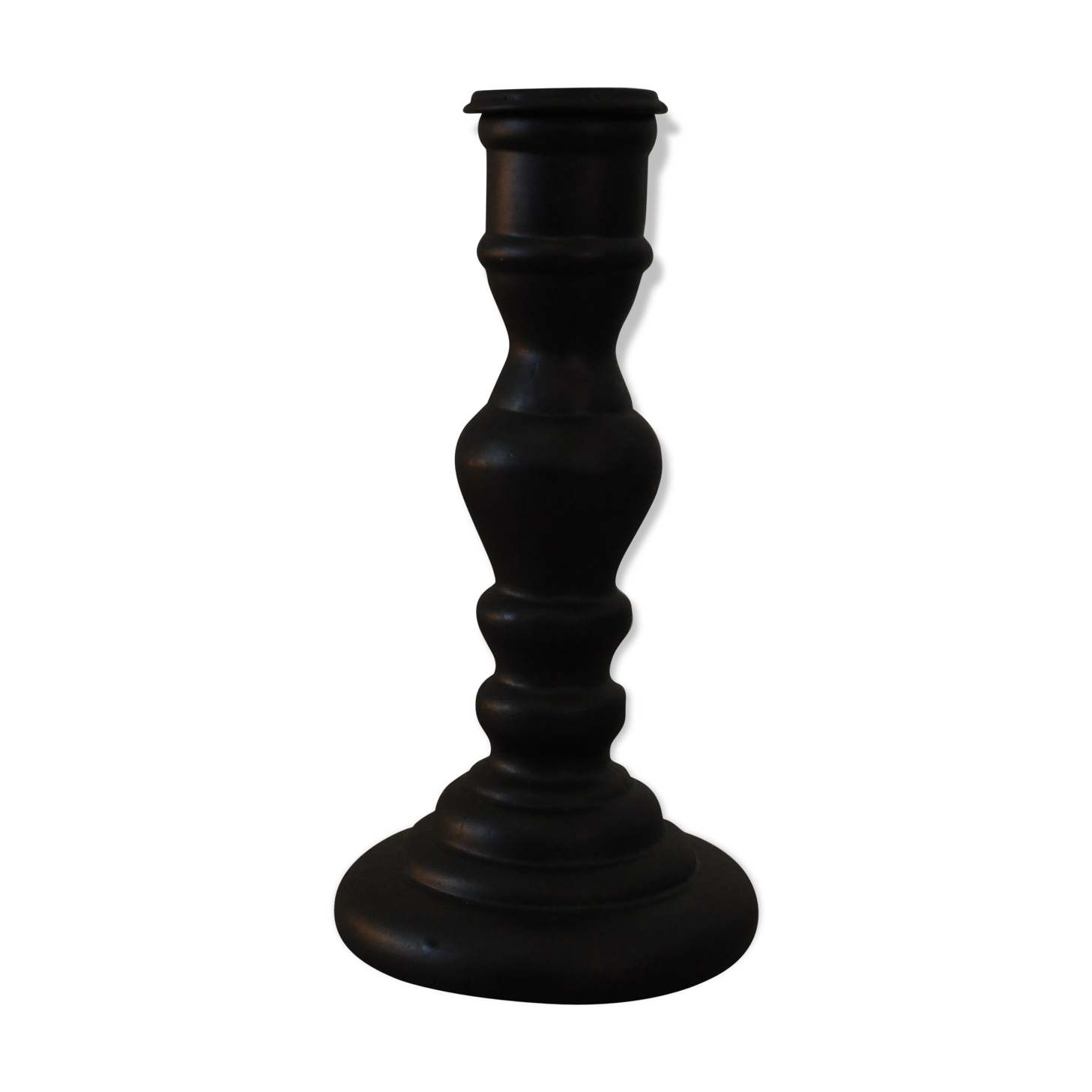 Bougeoir en verre