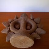 Terracotta candlesticks