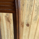 Wooden pedestal table