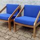 Paire de fauteuils années 70