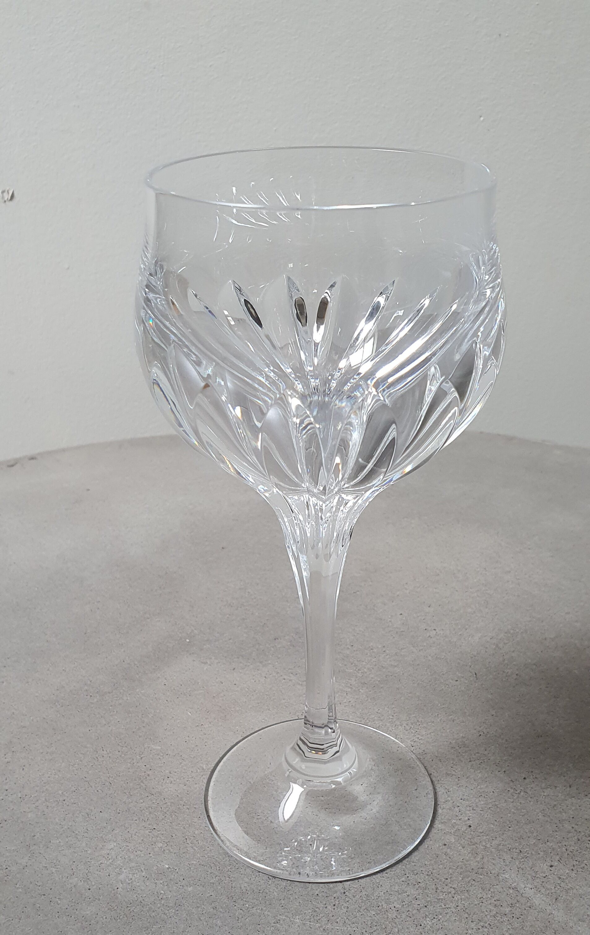 Verres en cristal