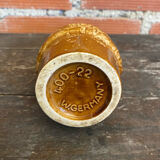 Brown ceramic vase West Germany, 1960s