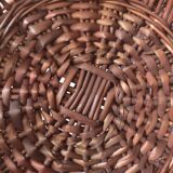 Corbeille vintage en osier