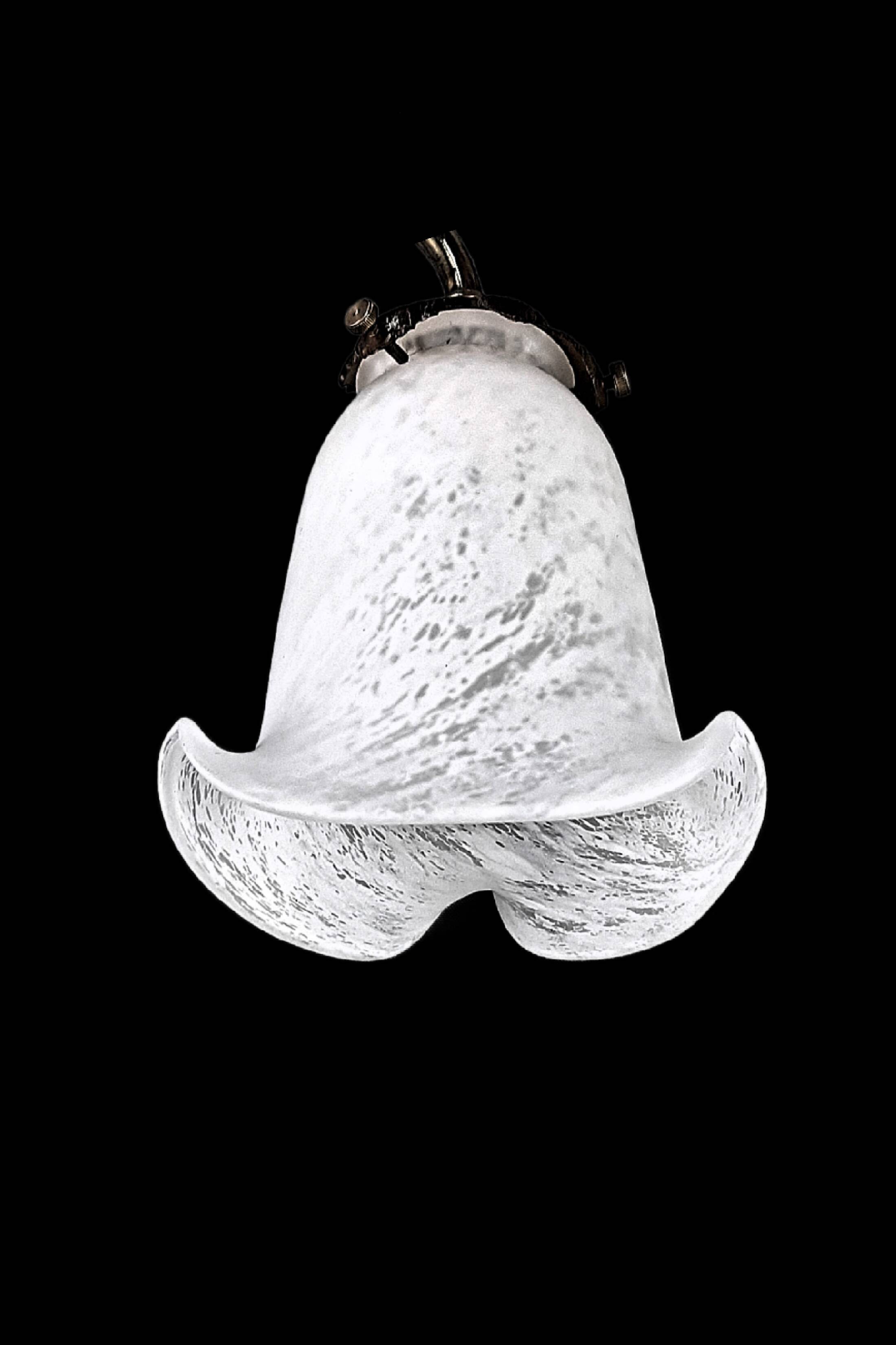 Pair of large Art Deco wall lights