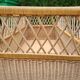 Rattan cradle.