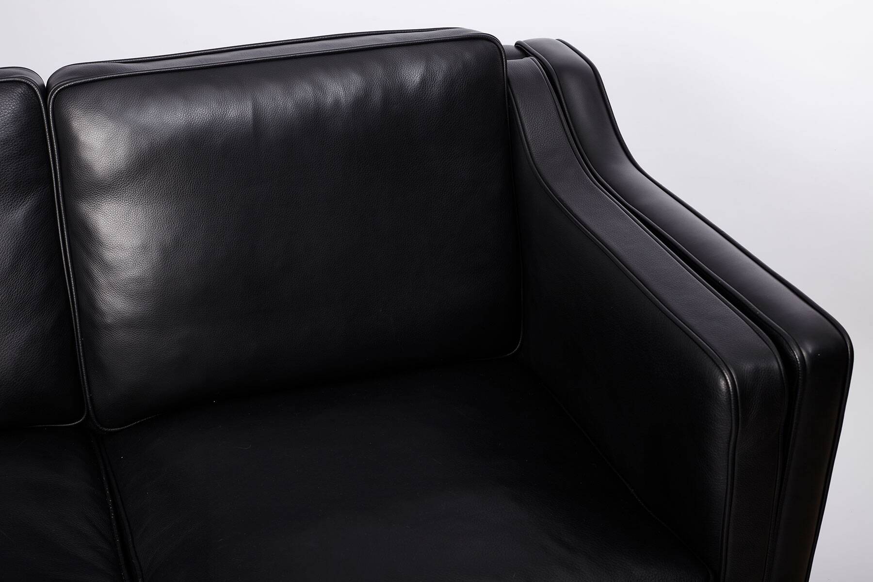 Leather Sofa produced by Hurup Møbelfabrik, Denmark 1970s.