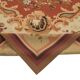 Handmade European Vintage Aubusson Kilim 273 cm x 367 cm
