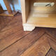 Solid sycamore hi-fi furniture in Art Deco style