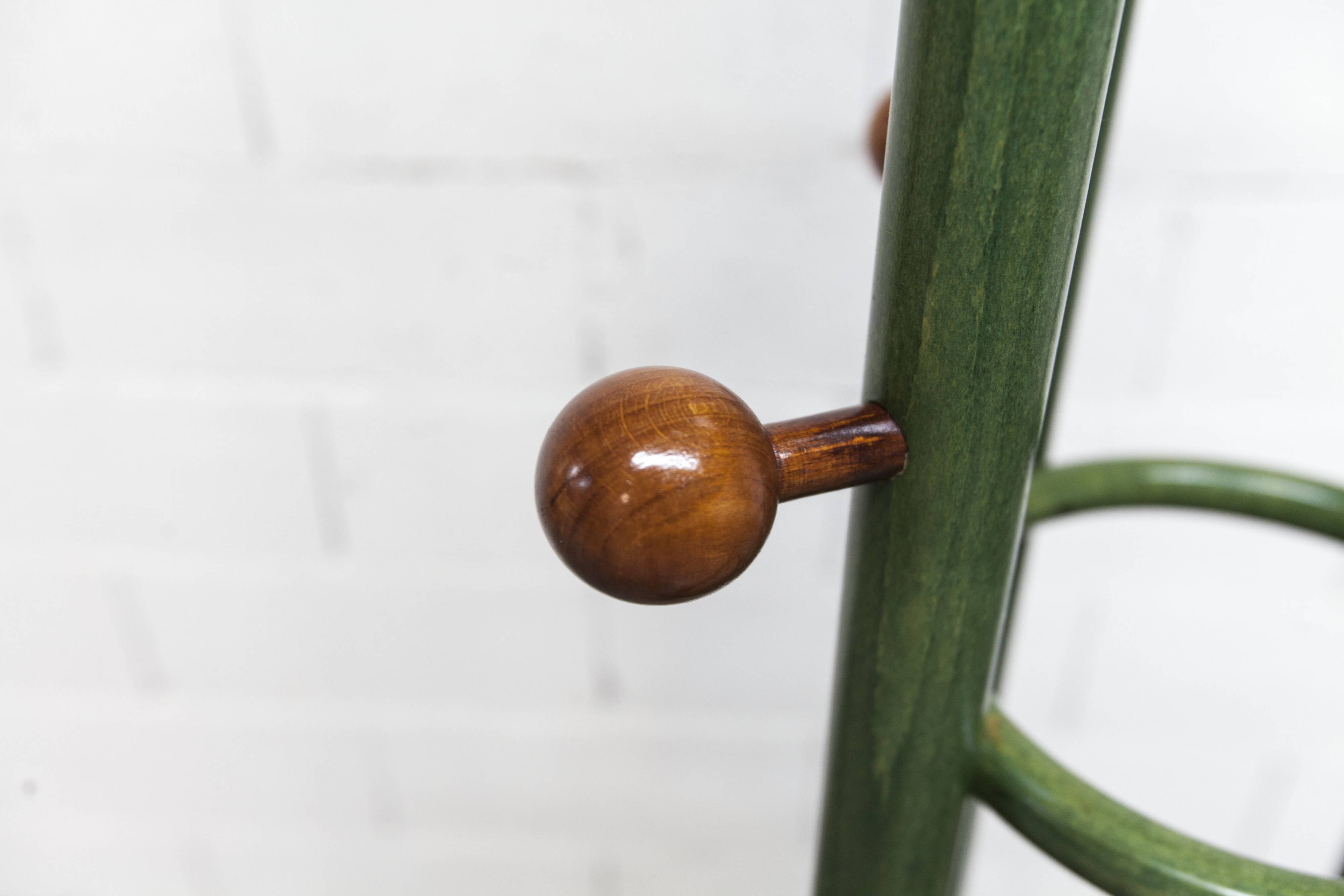 Rare portemanteau perroquet Baumann modèle Dièse 1990