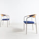 Set of 4 Henrik Tengler chairs 'Chairman' by Hansen & Sorensen Denmark