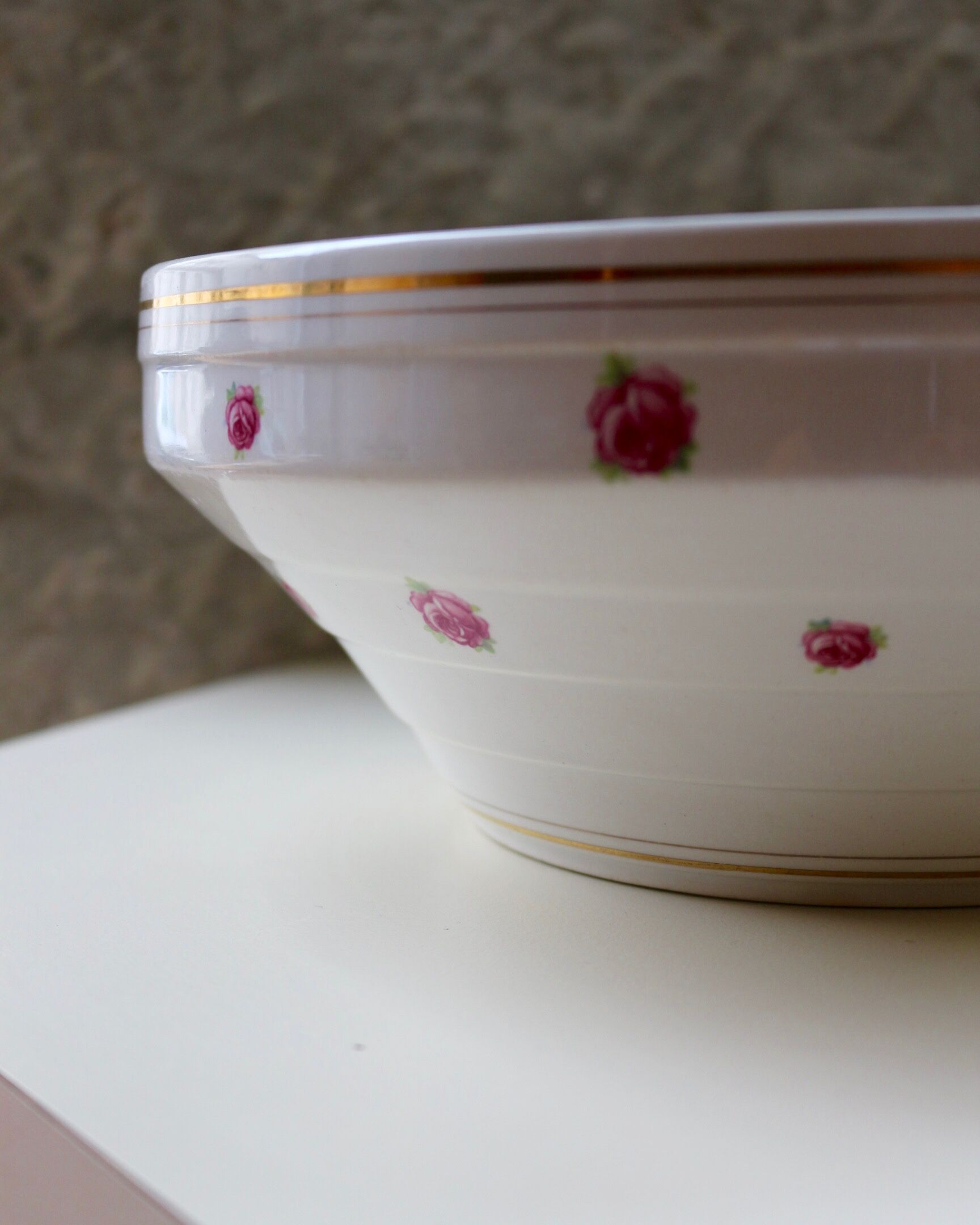 Salad bowl roses St Amand