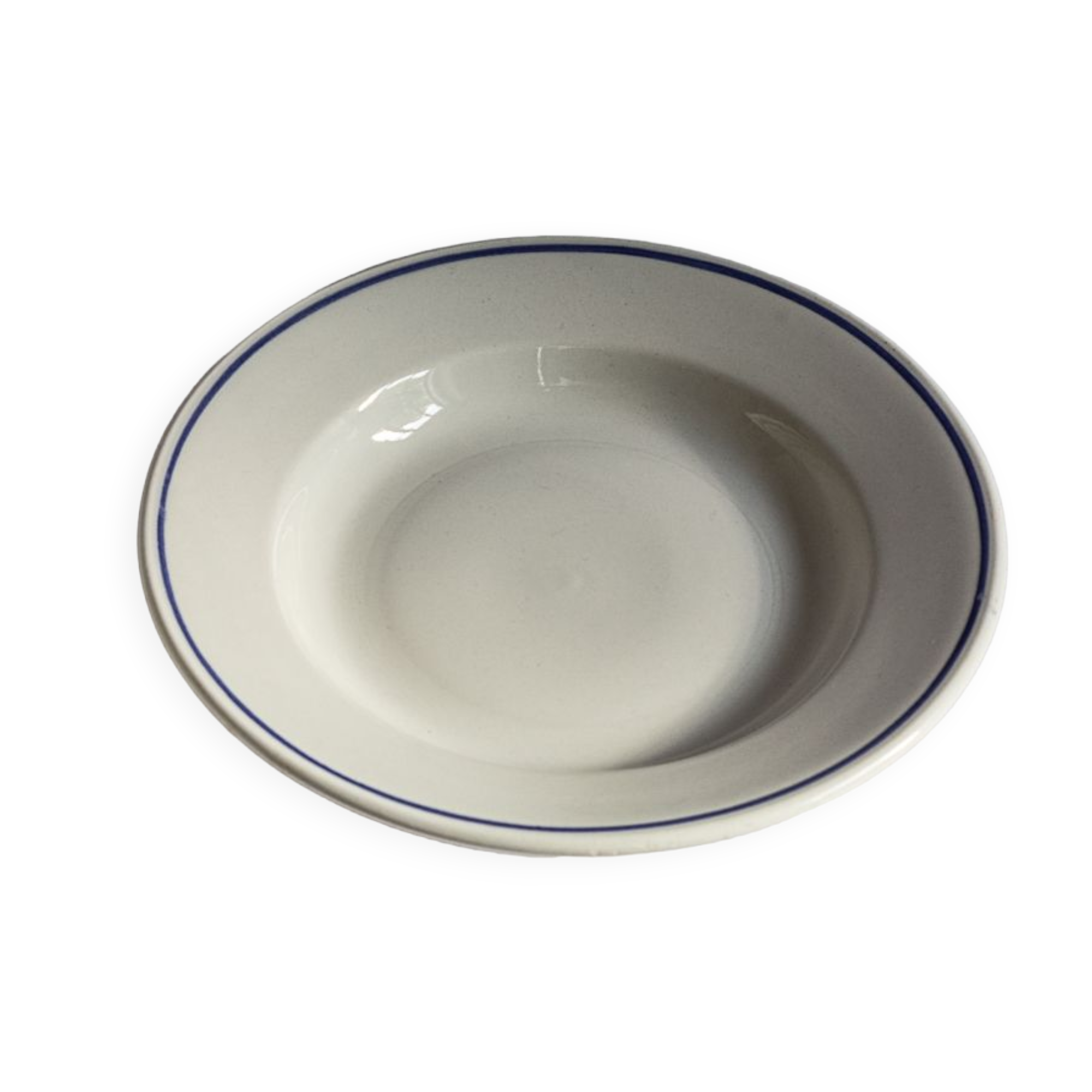 Set of six hollow plates - Faïencerie de Gien - Vintage