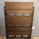 Vintage bookseller's shelf
