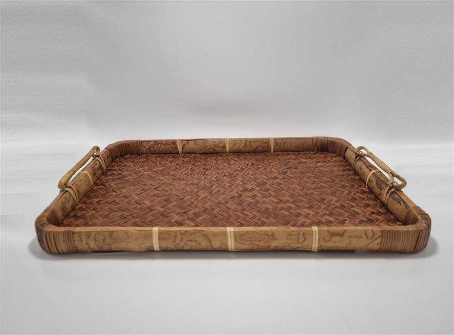 Wicker tray
