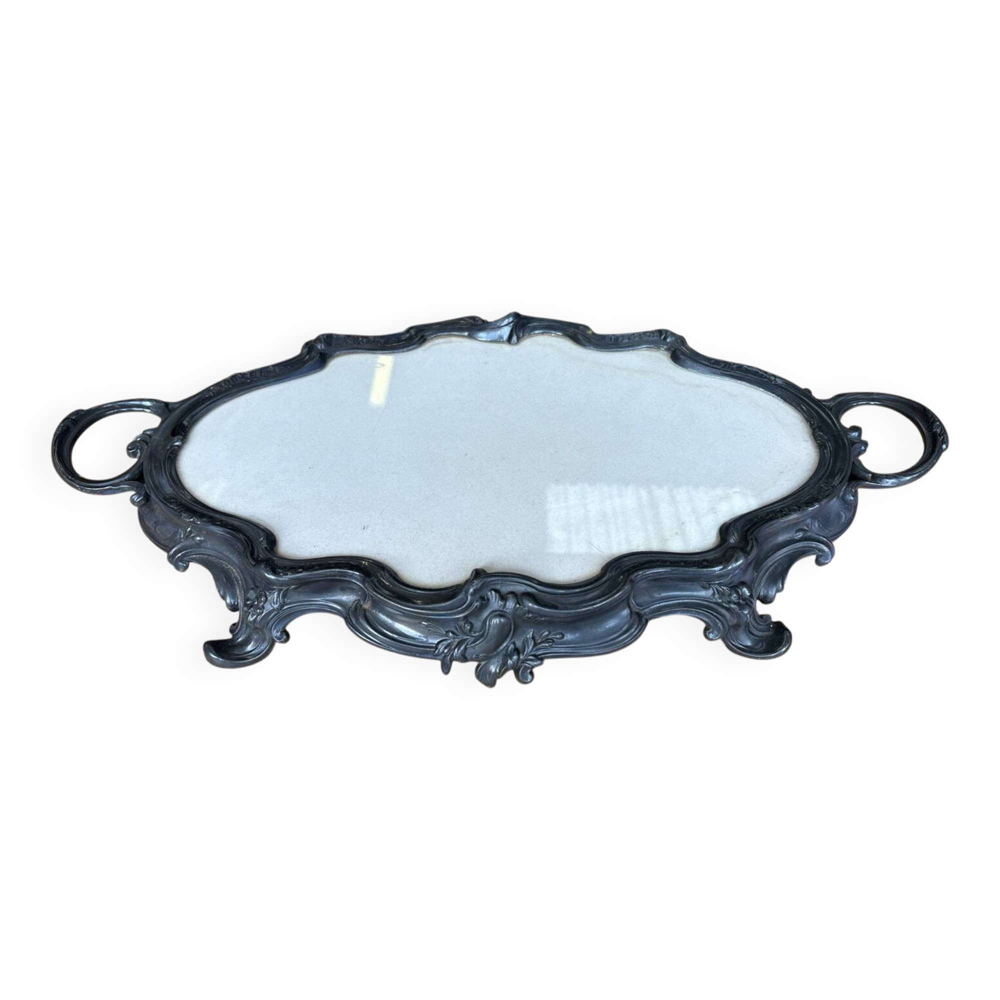 Grand Plateau de Service Style Louis XV / Rocaille
