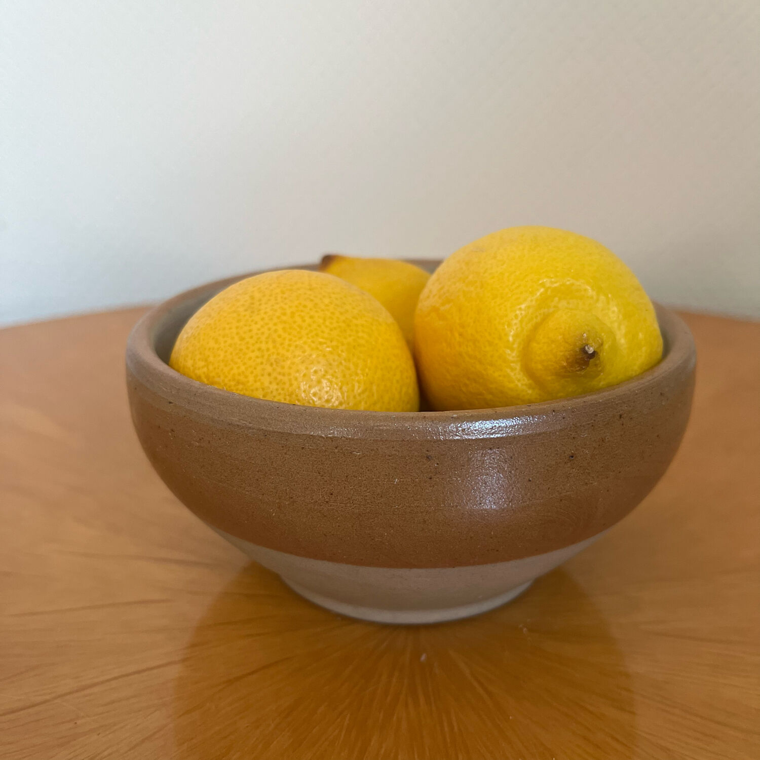 Digoin vintage stoneware bowl