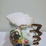 Ceramic pitcher vase signed Hubert Bequet