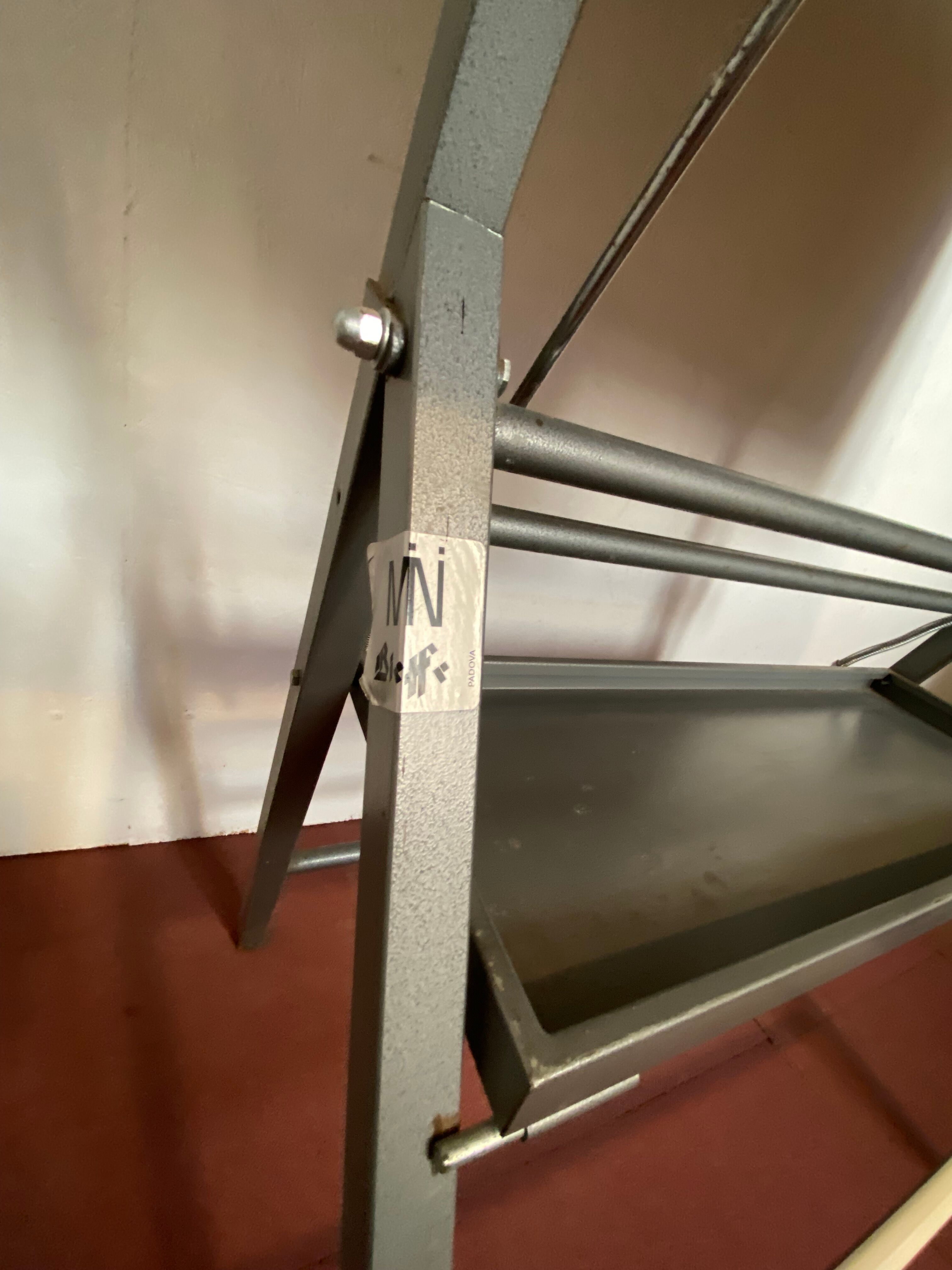 Architect table or industrial design brand BIEFFE vintage 1950/1960