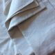 Old country sheet in large linen canvas