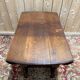 Gateleg Table – Jacobean Style – Thos Turner Manchester – Solid Oak