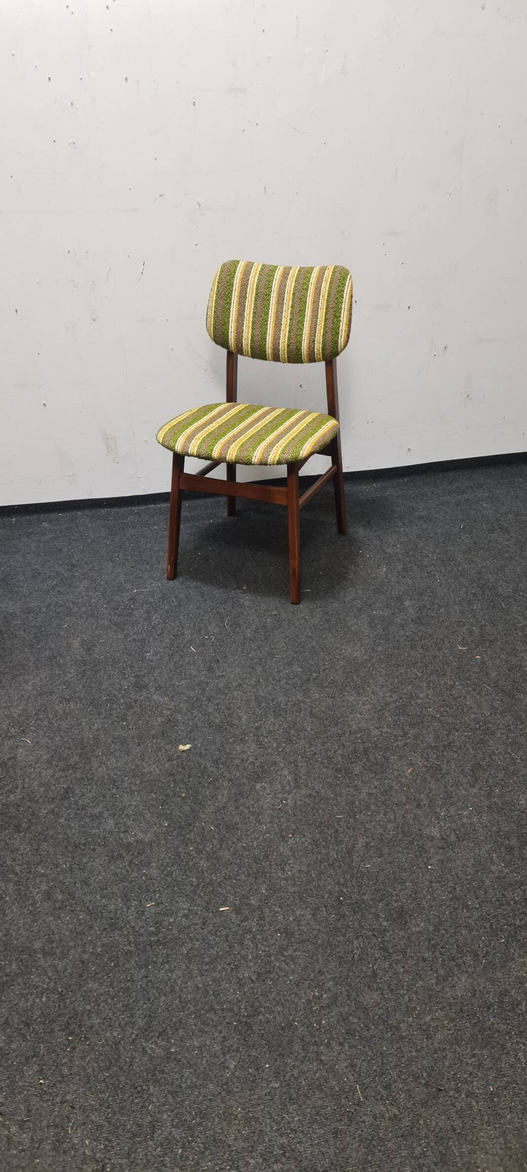 One Vintage teak dining chair