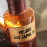 Flacon à pharmacie "Poudre des capucins"