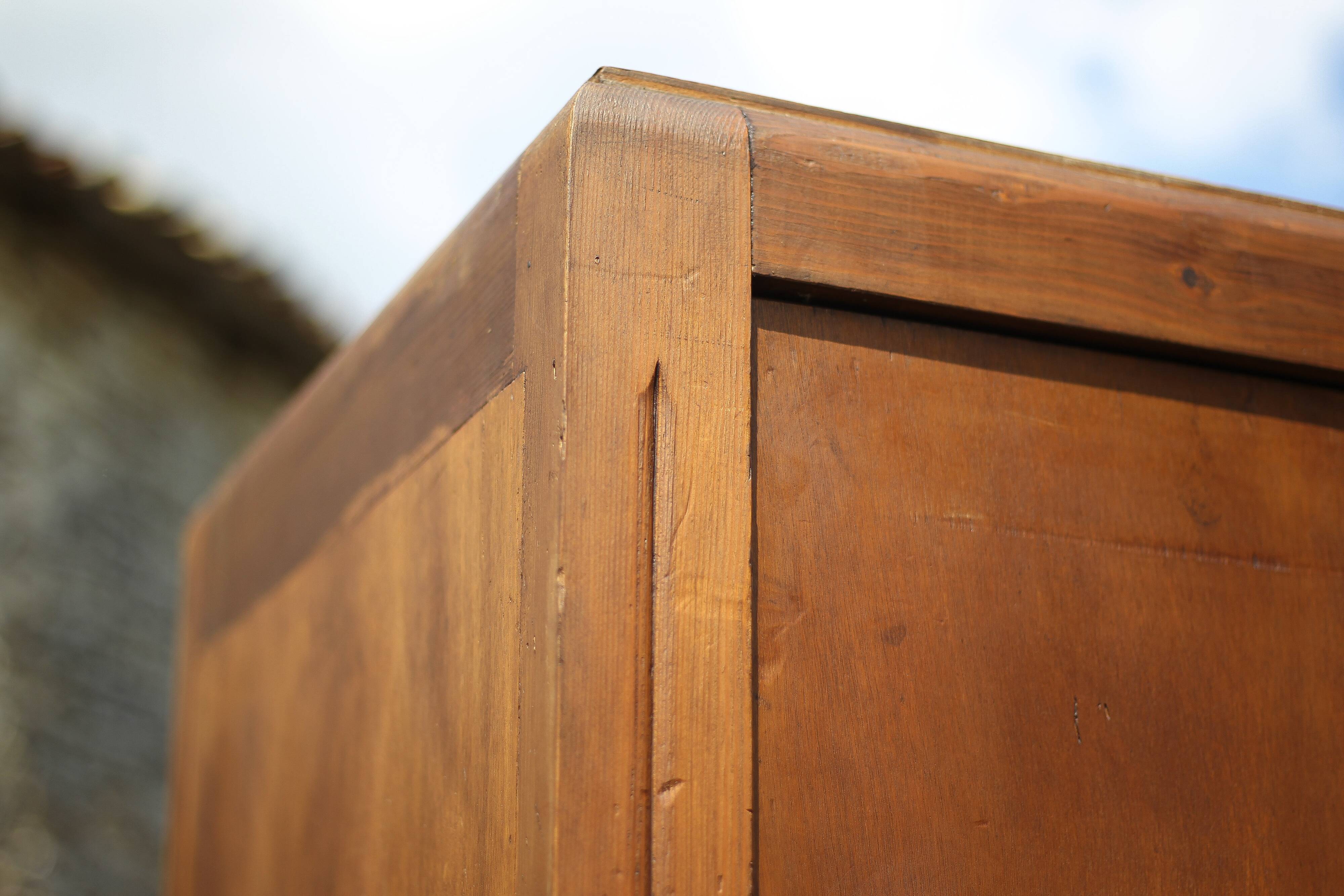 Art deco wooden cabinet, 1 door cabinet, storage unit