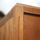Art deco wooden cabinet, 1 door cabinet, storage unit