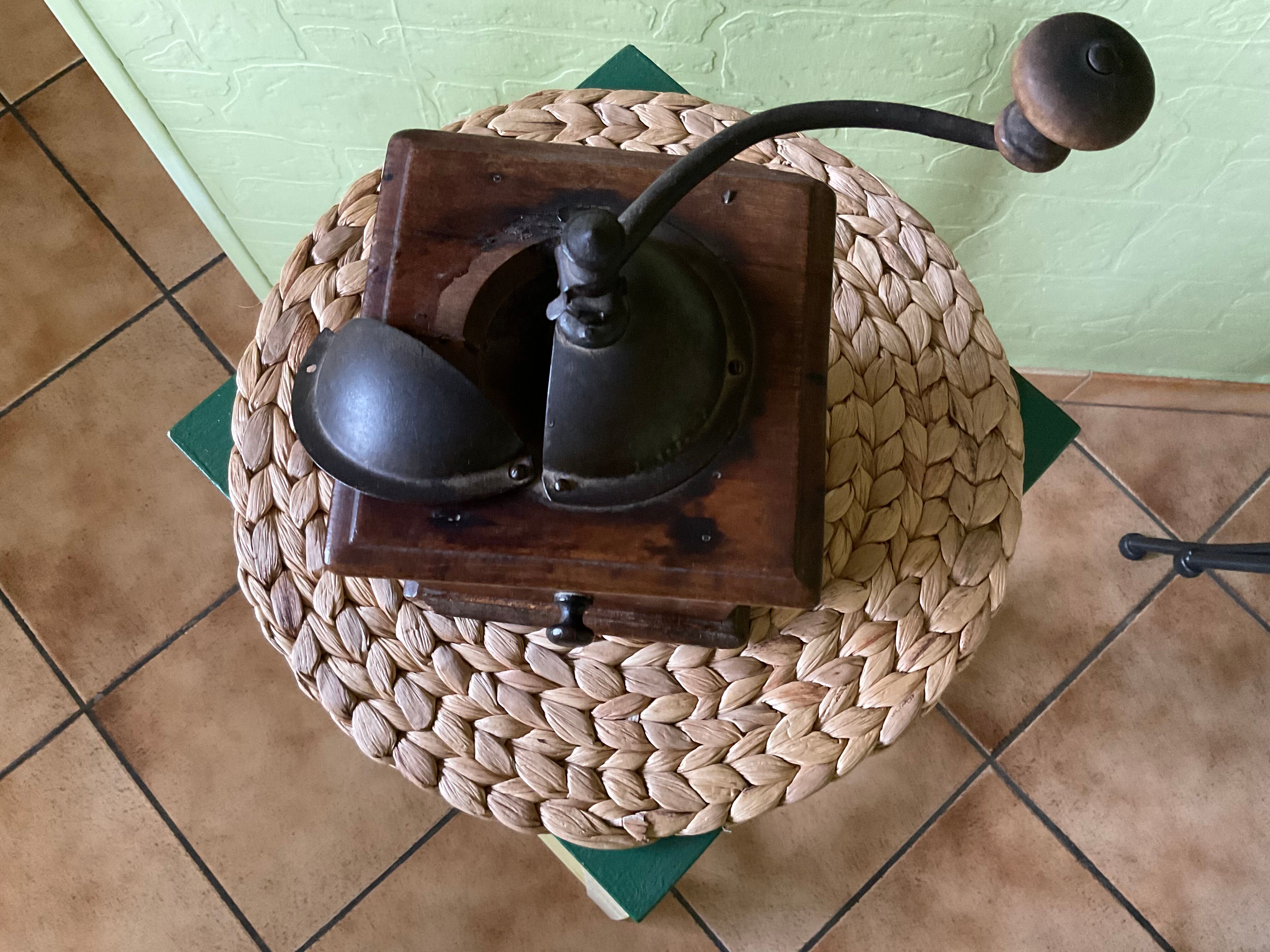 Old coffee grinder