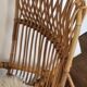 Vintage rocking-chair rattan