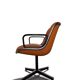 Charles Pollock Knoll Office Chair Patinated Camel Leather