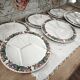 Lot de 6 assiettes à fondue Villeroy & Boch style Acapulco