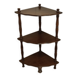 Étagère d'angle vintage