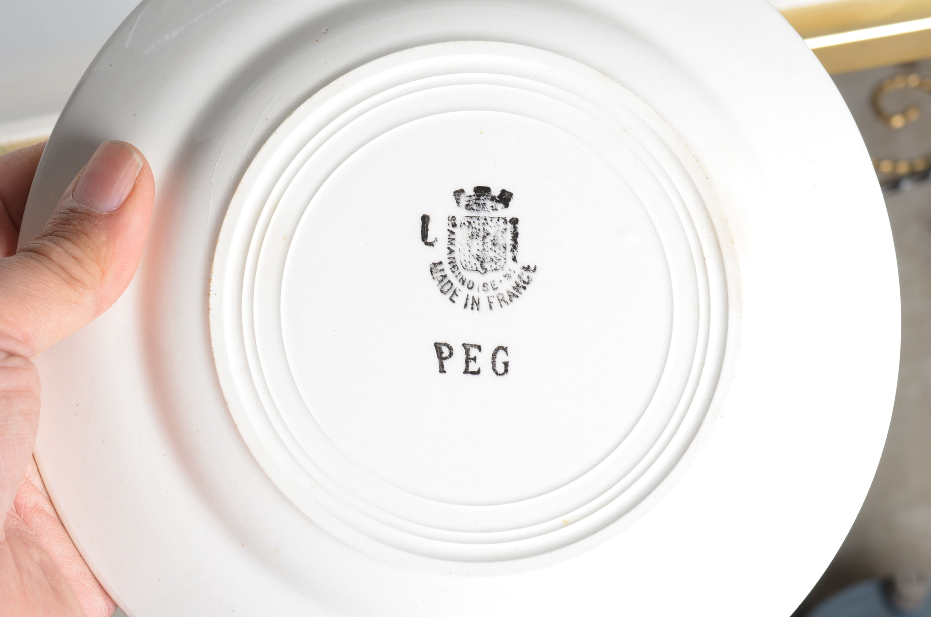 Dessert plates St Amandinoise