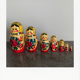 Ensemble de 7 poupées russes matrioshka