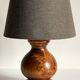Solid Wood Lamp in a Country Style