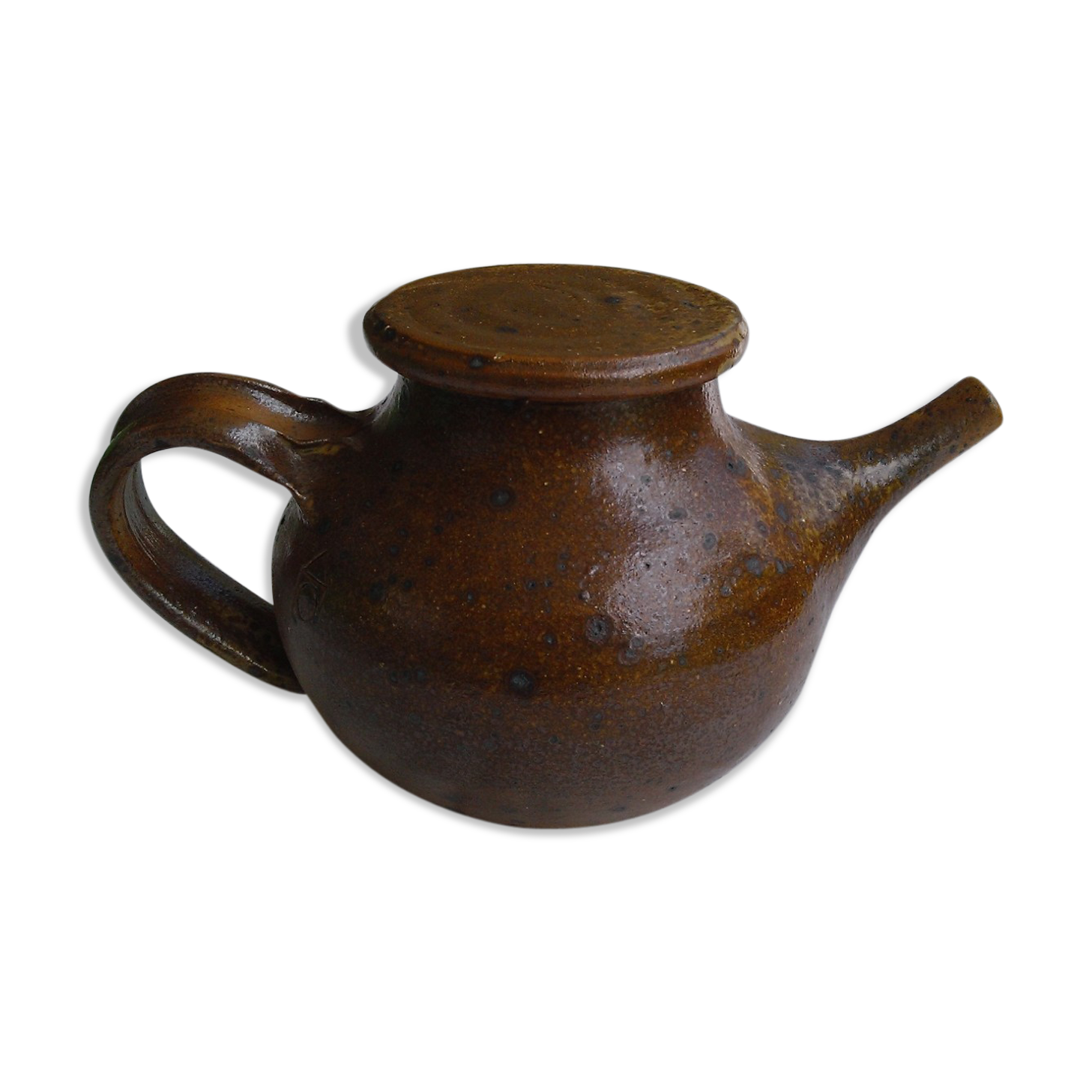 Charles Gaudry's sandstone teapot, Saint Amand sandstone of Puysaye