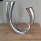 Vase soliflore Silea en aluminium, année 70-80
