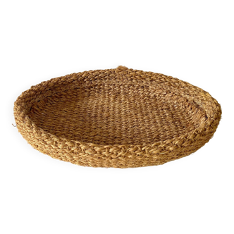 Vegetable fiber basket, Provençal weaving