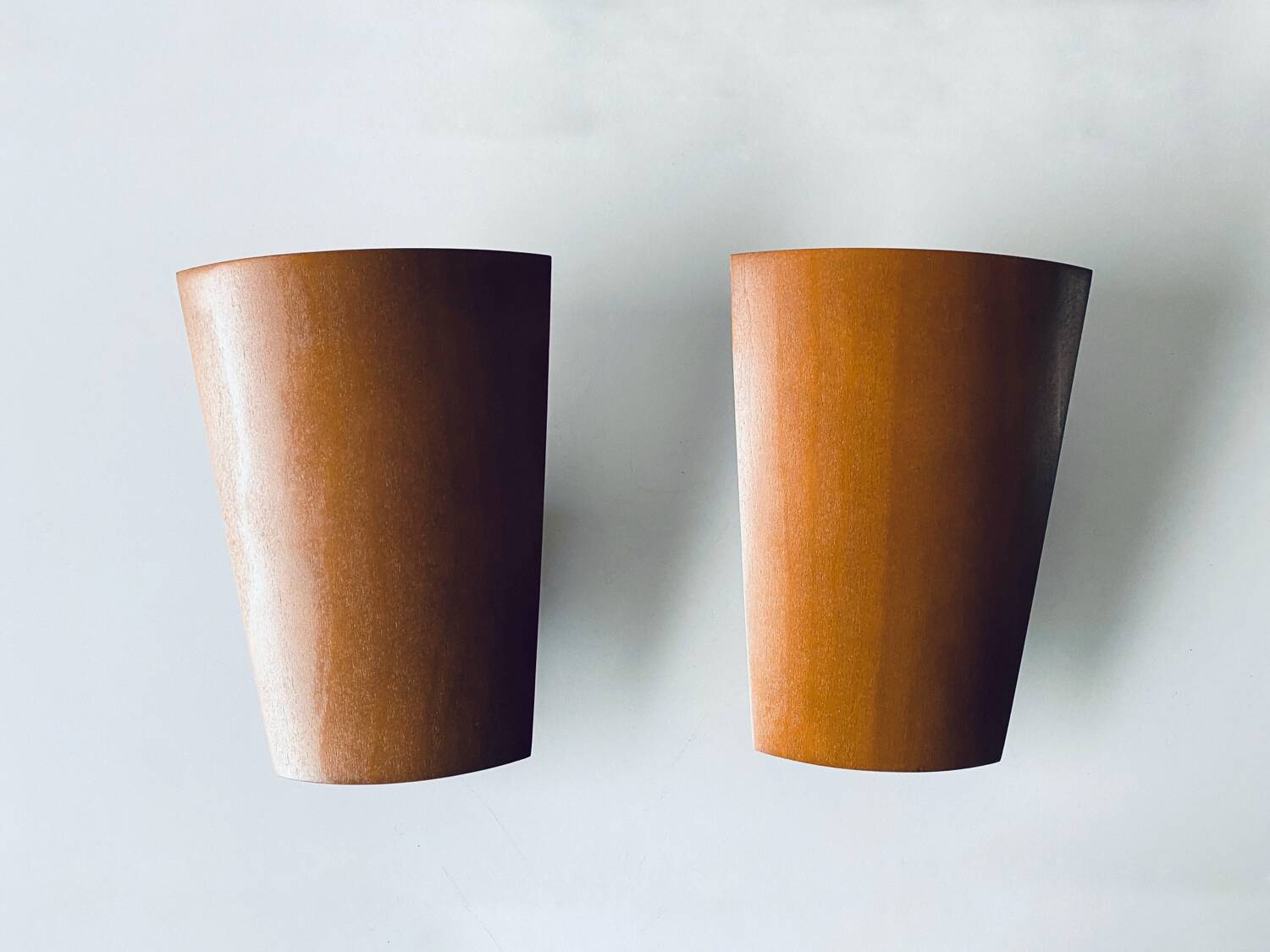 Pair of Lucid designer wall lights