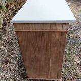 Solid wood buffet unit with glass doors and air-gummed dresser dpc 1223100