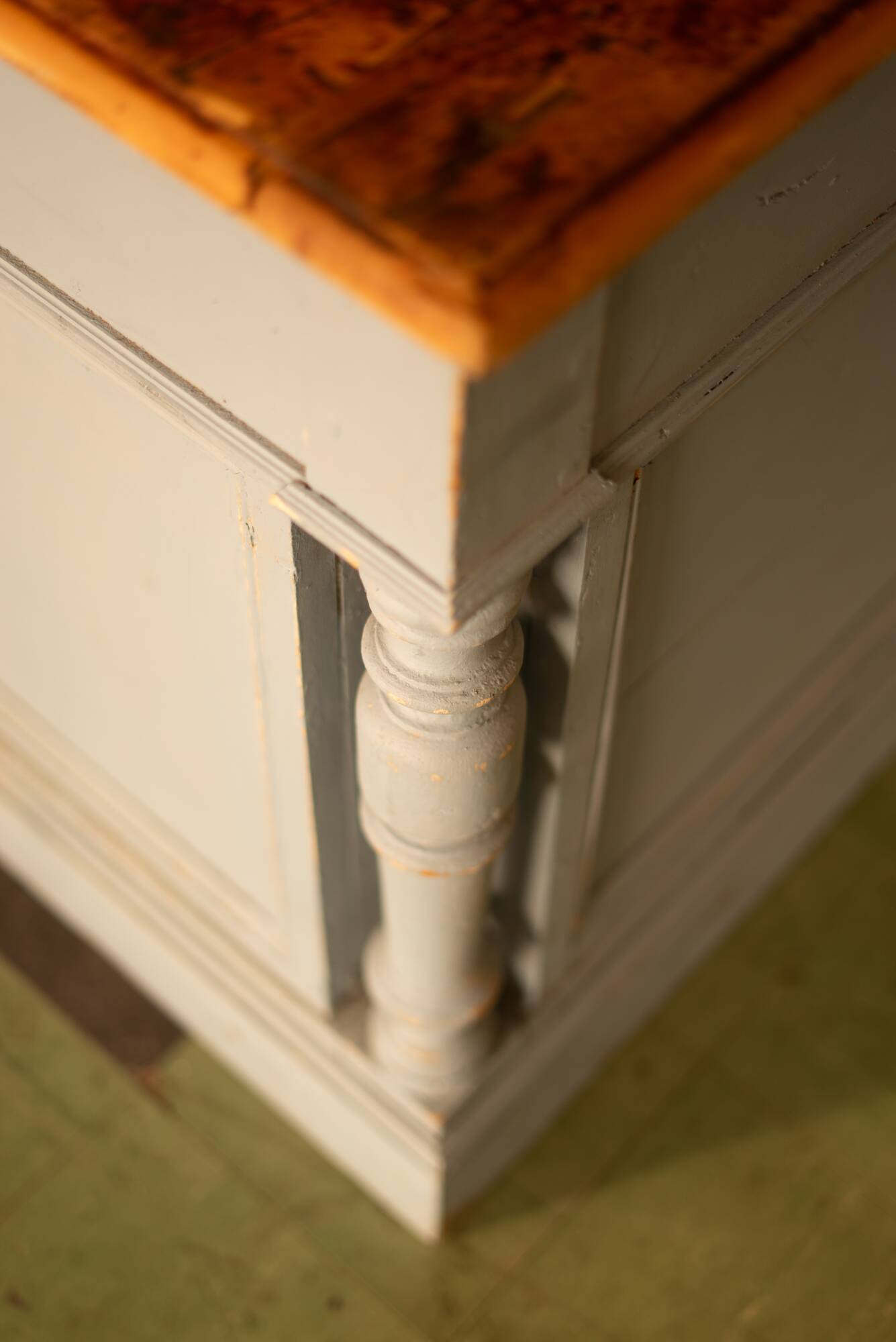 2 draper's counters, trade furniture