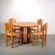 Ranier Daumiller dining room set with 4 chairs and round dining table