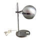 Mid Century Eyeball Desk Lamp, Space Age Table Light, brushed chrome
